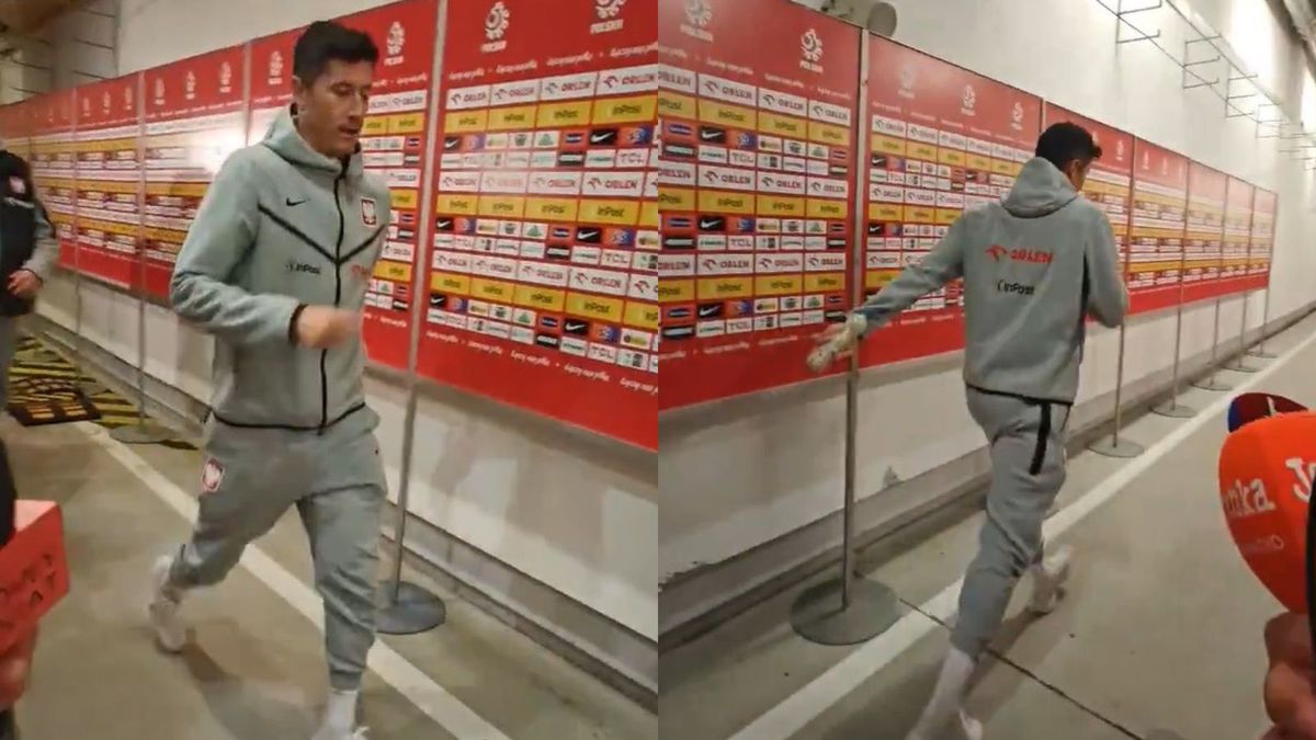 Robert Lewandowski utykał po meczu z Chorwacją