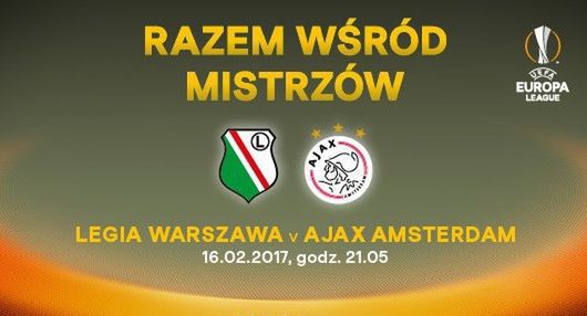 Mecz Legia Warszawa-Ajax Amsterdam w TVP1 i Canal+ Sport