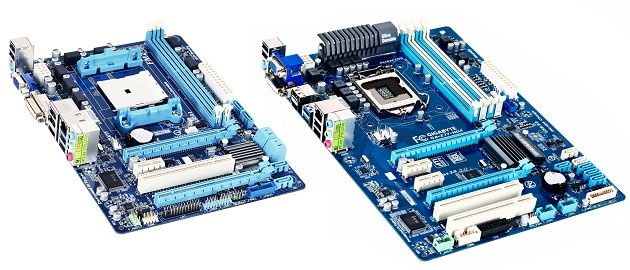 Gigabyte GA-F2A85XM-HD3 GA-Z77-HD4 płyty gł&oacute;wne zdjęcie
