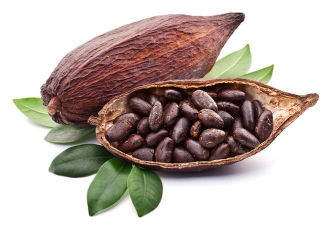 Nieprzetworzone ziarna kakao