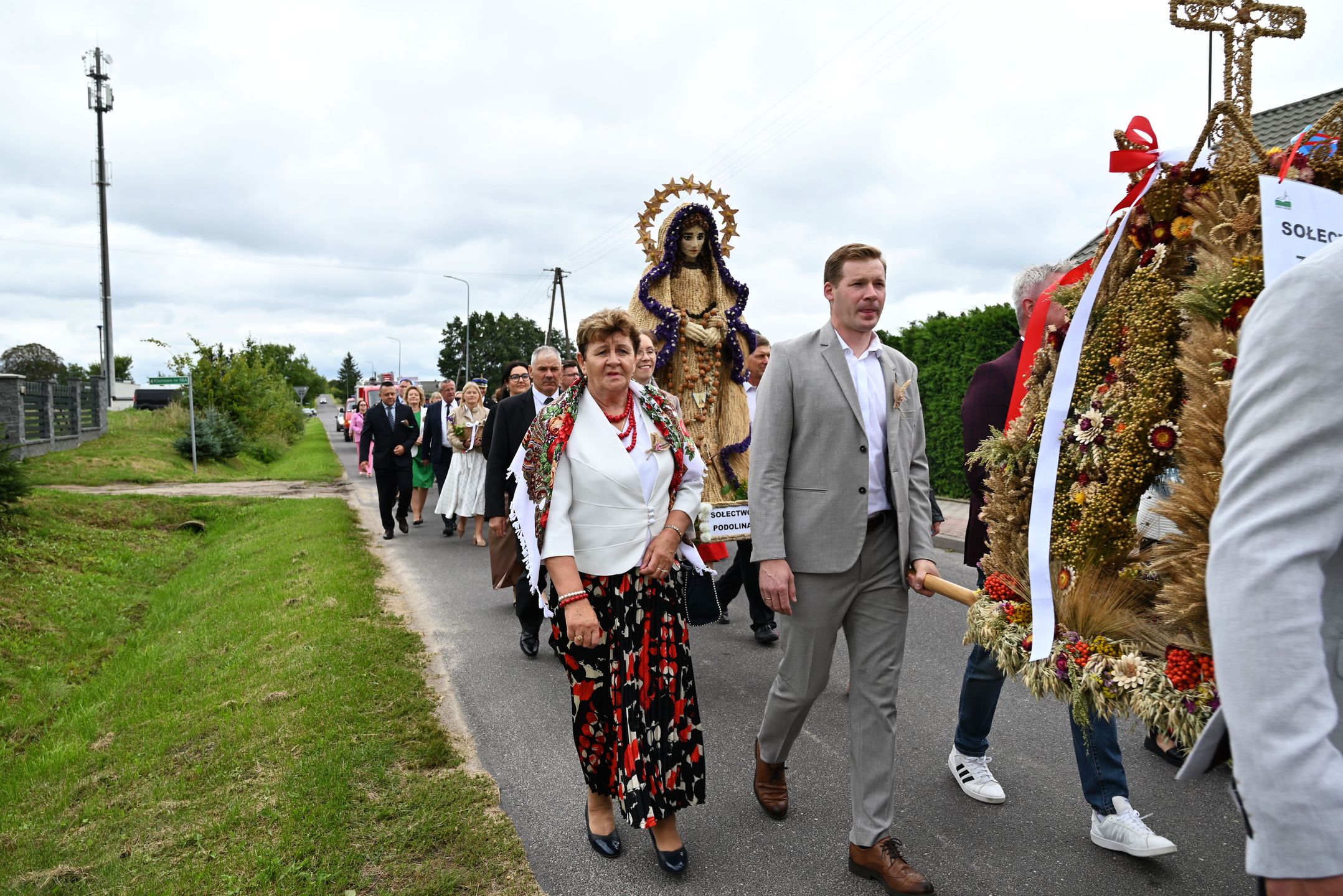 Tak wyglądały dożynki w gminie Zbójno