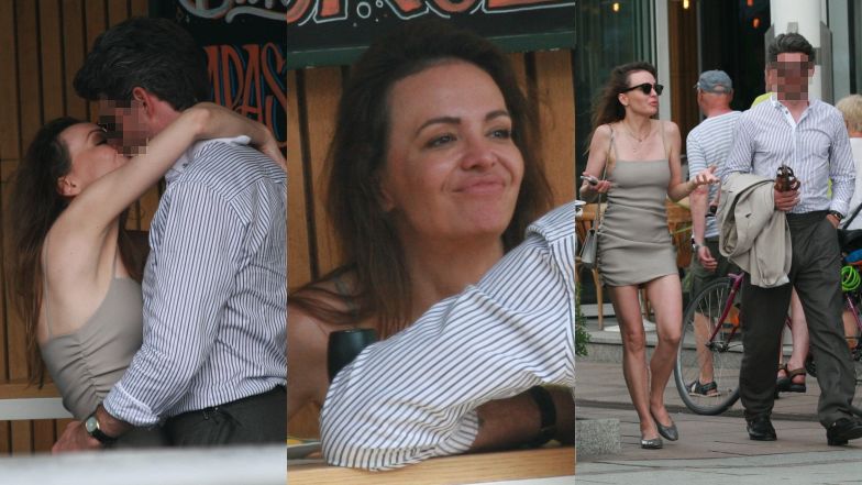 Anna Wendzikowska z narzeczonym w Sopocie