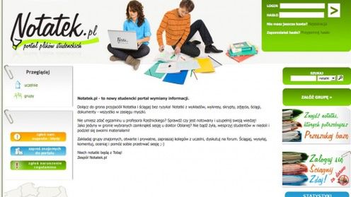 Notatek.pl - serwis dla wszystkich studentów szukających materiałów 1