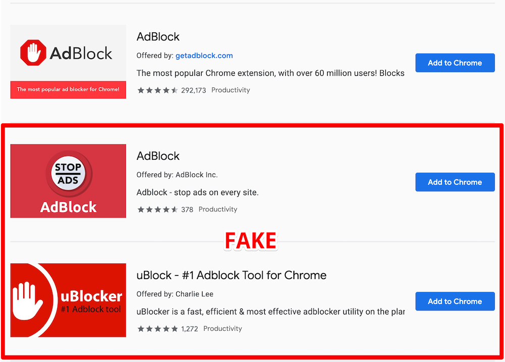 (fot. AdGuard / Chrome Web Store)