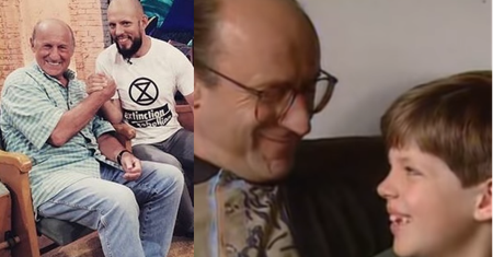 Piotr Fronczewski i Mikołaj Radwan w "Pytaniu na śniadanie". Gwiazdy "Tata, a Marcin powiedział" prawie 20 lat później!