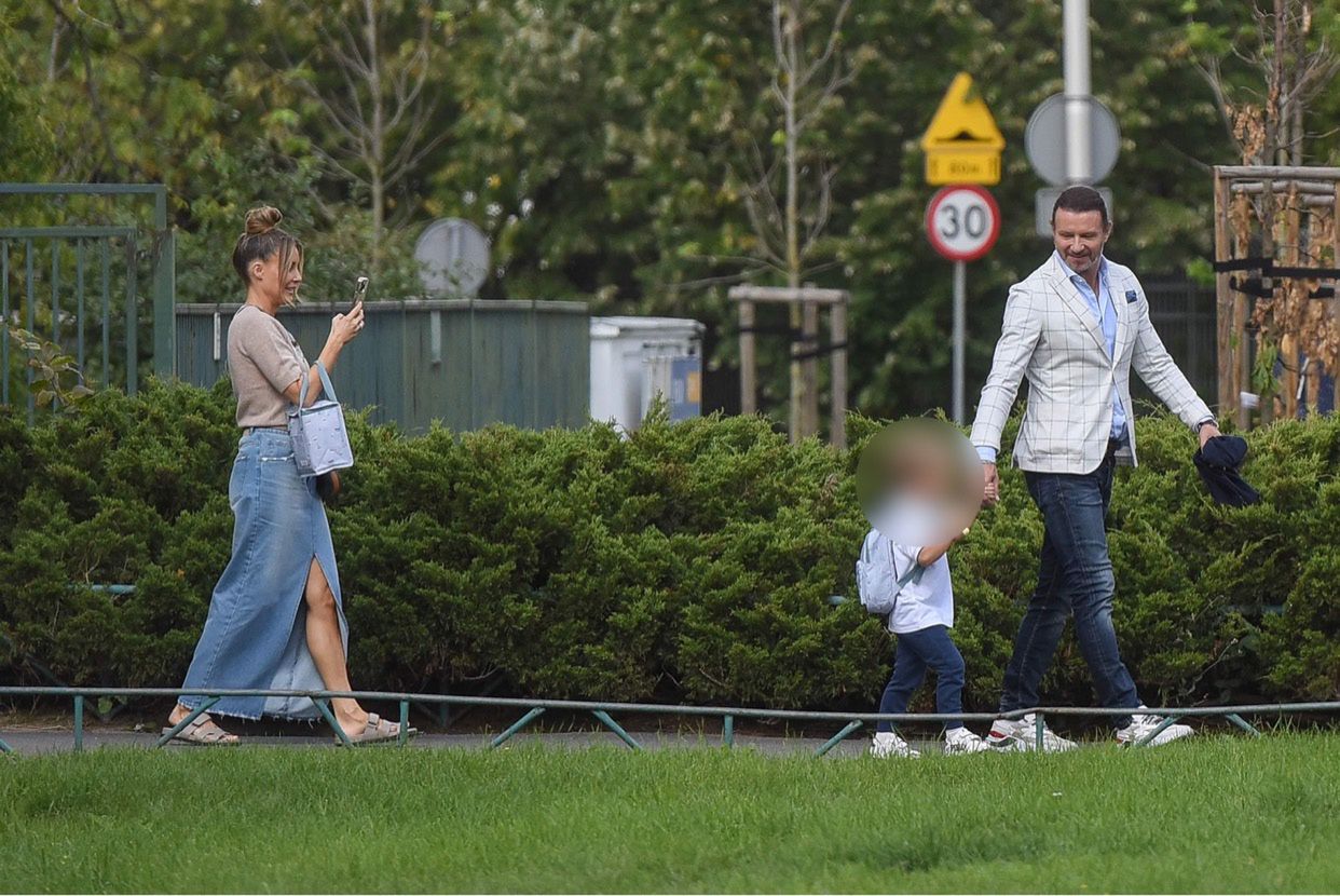 Małgorzata Rozenek, Radosław Majdan i syn Henryk