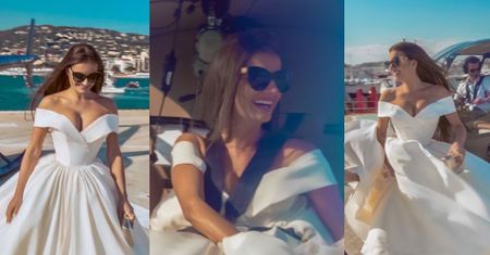 PUDELEK WSPOMINA: 6 lat temu Natalia Janoszek wylądowała helikopterem w Cannes! Było "światowo"? (WIDEO)