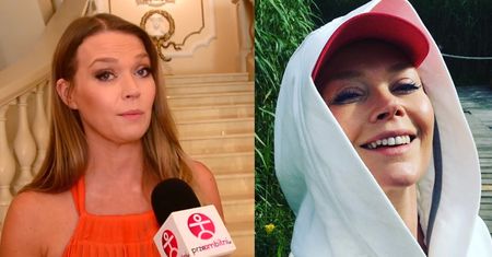 42-letnia Arciuch: "Uprawiam ćwiczenia podłogowe. Trochę jogi, trochę z trenerką!"
