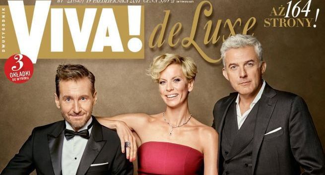 Trzy okładki dwutygodnika „Viva!” na dwudziestolecie TVN z gwiazdami stacji
