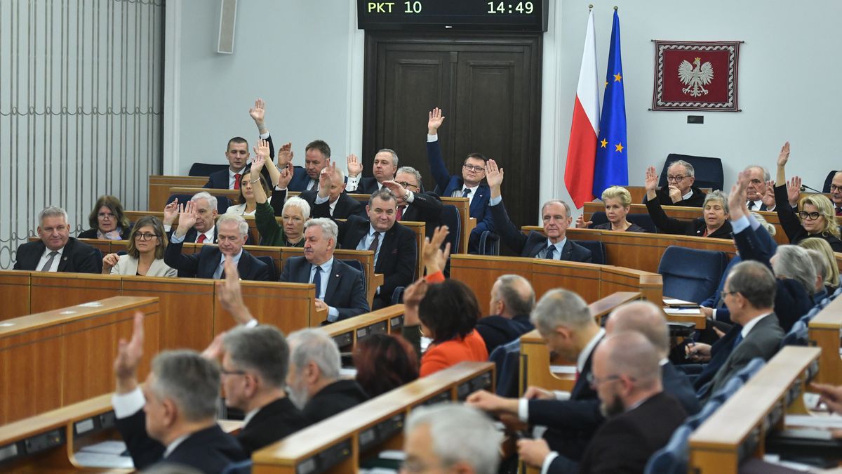 Głosowanie Senatu
