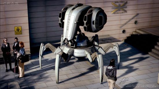Robotyczny krab zaprowadzi porządek na ulicach Londynu! 4