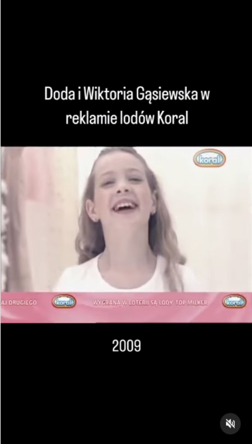 Doda i Wiktoria Gąsiewska zagrały razem w reklamie. Pamiętacie?