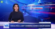 "Wiadomości" TVP ponownie o "ideologii LGBT". Uderzają w TVN. "Nie ustaje w atakach na Czarnka"