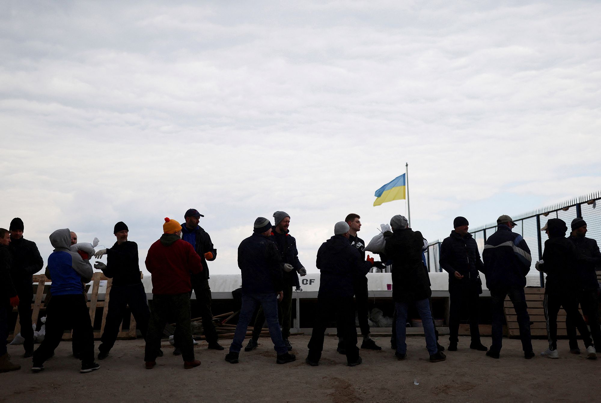 Wojna w Ukrainie. Trwają przygotowania do obrony Odessy 6