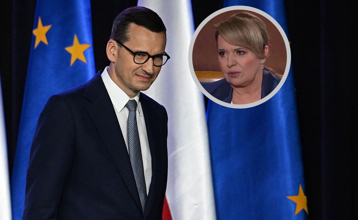 Premier Morawiecki podpadł w TVP. "Kurskiemu nie spodobał się atak na Holecką"