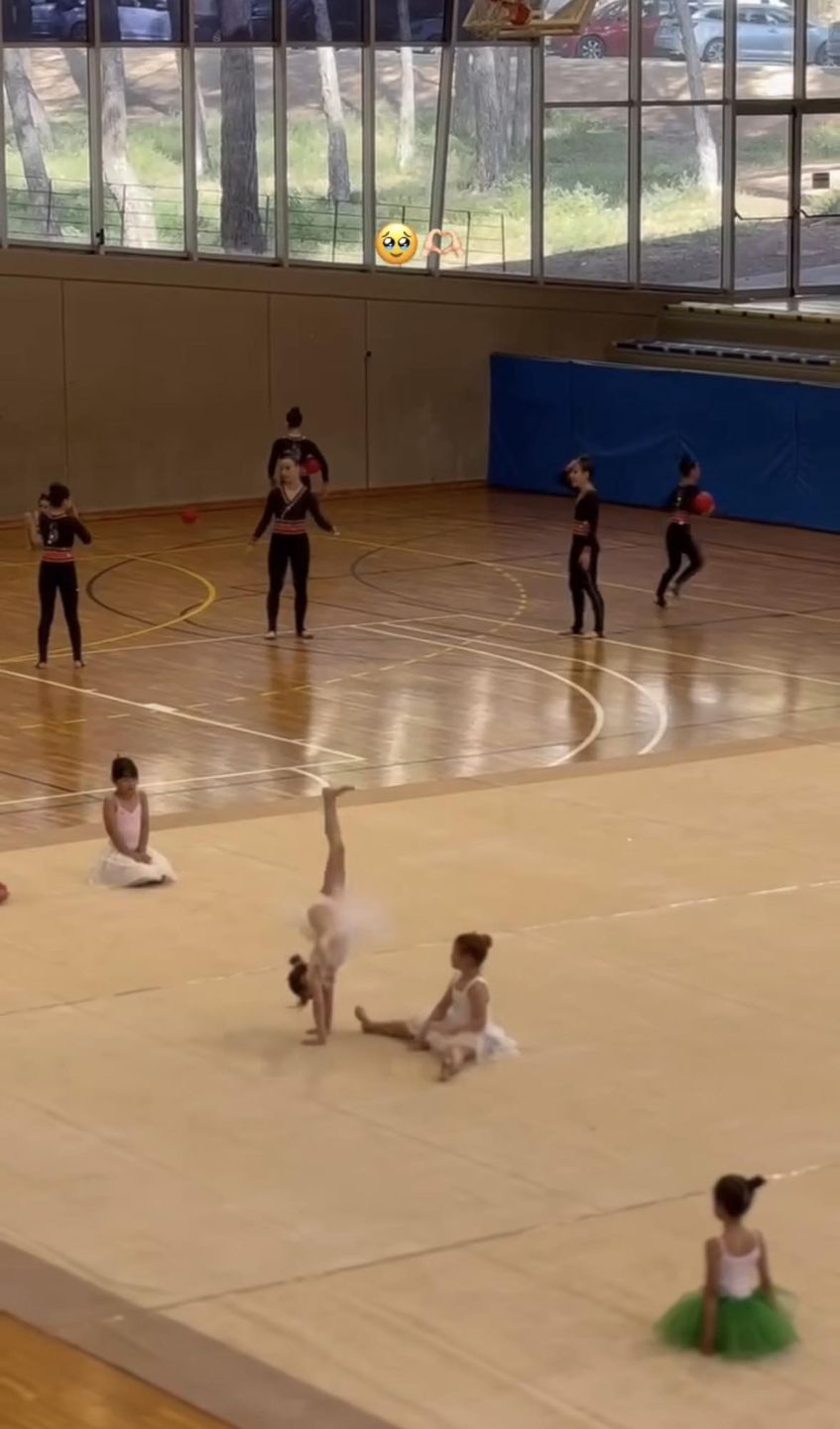 Anna Lewandowska chwali się sprawnością Klary