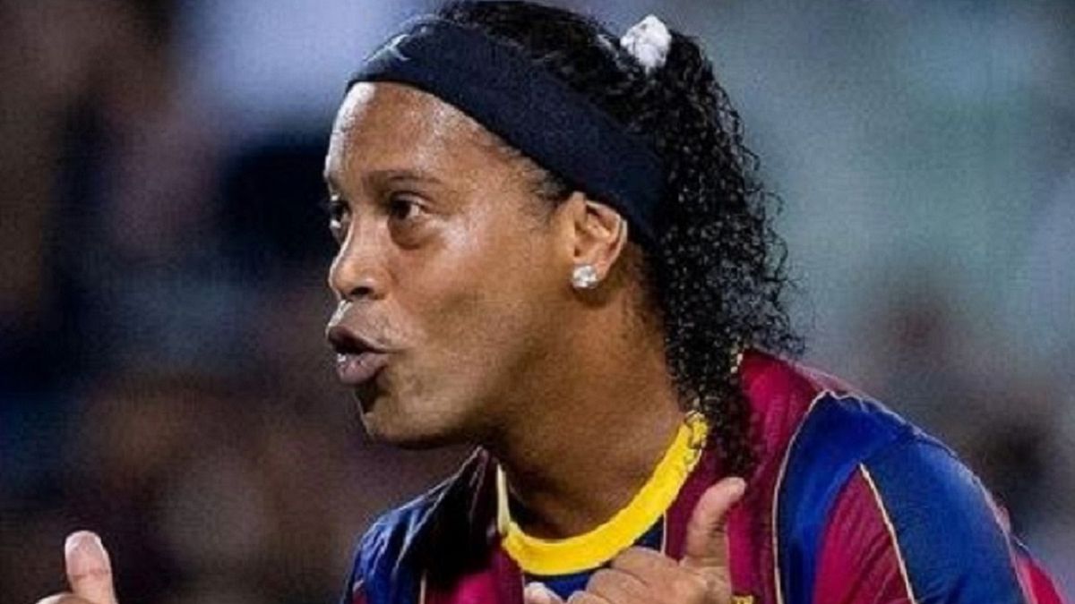Ronaldinho (screen - instagram)
