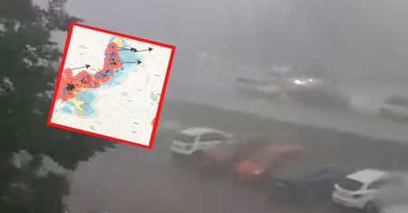 Nawałnica się przemieszcza. Drzewa spadały na samochody