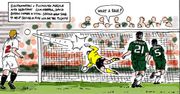 Komiksy zamiast zdjęć z meczu piłki nożnej? To możliwe w Anglii!