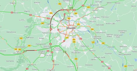 Wrocław. Paraliż obwodnicy. Korek na 13 kilometrów. Utrudnienia również na A4
