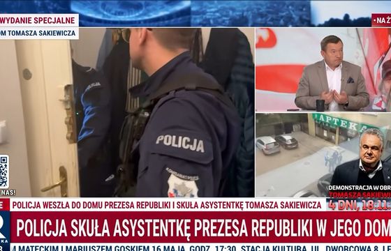 Szef BBN pyta ministra o "nękanie dziennikarzy TV Republika"
