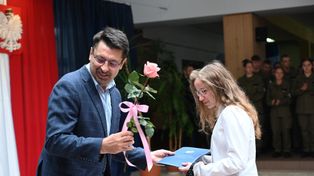 Zakończenie roku szkolnego 2024/25 w IV LO im. K. K. Baczyńskiego we Włocławku. Zdjęcia