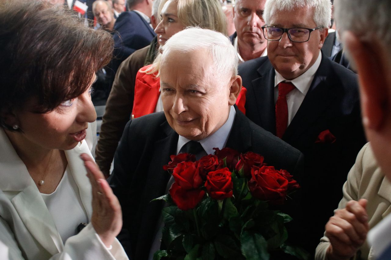 Jarosław Kaczyński,  Marlena Maląg, Ryszard Czarnecki