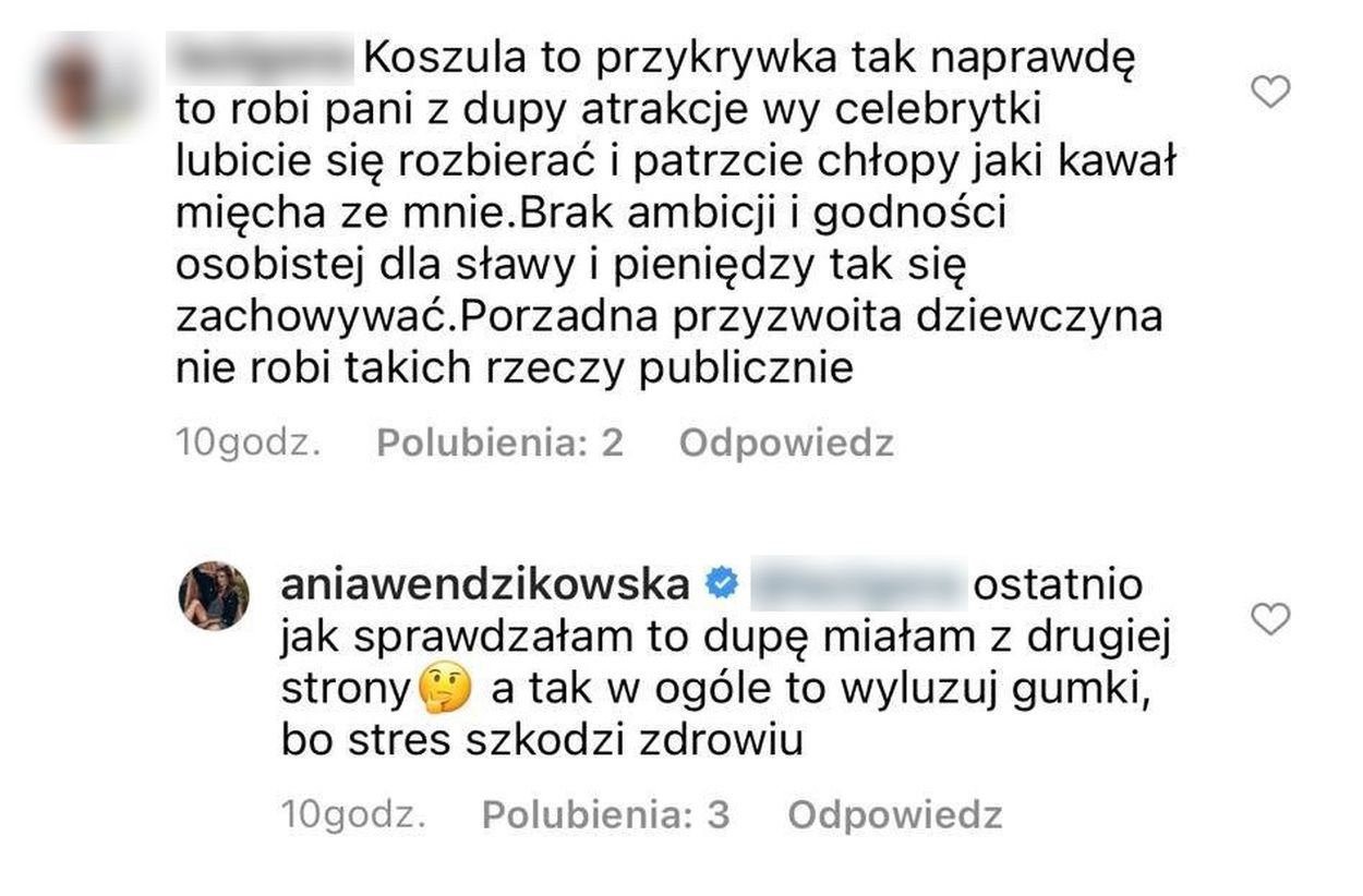Internauci krytykują Annę Wendzikowską