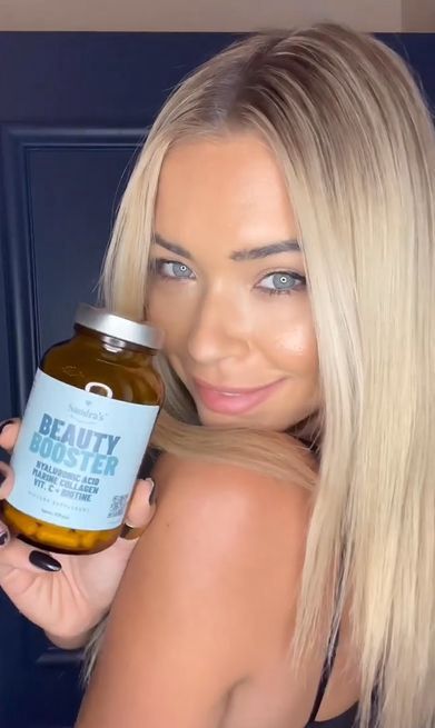 Tak Sandra Kubicka reklamuje swoje suplementy