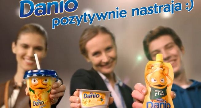 Danio „pozytywnie nastraja” w reklamach z Małym Głodem (wideo)