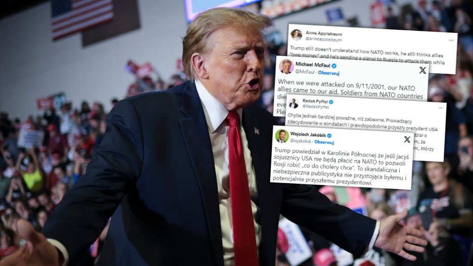 Lawina komentarzy po słowach Trumpa. "Nie rozumie, jak działa NATO" 
