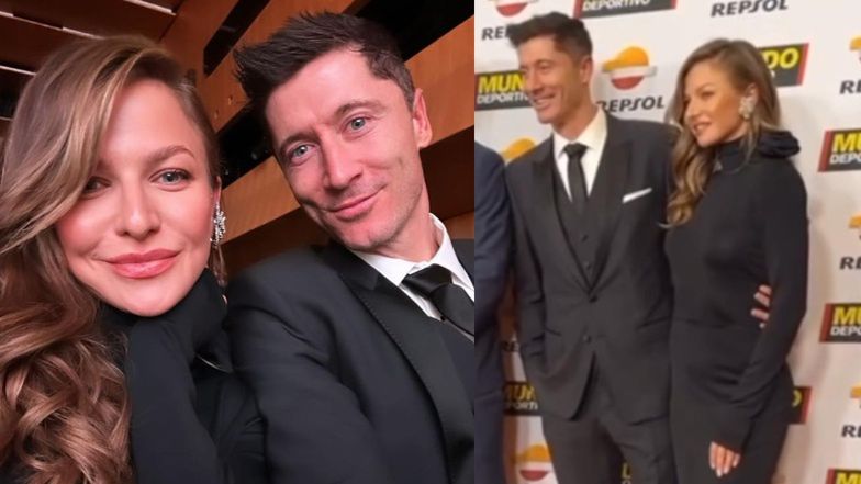 Anna Lewandowska na gali hiszpańskiego dziennika