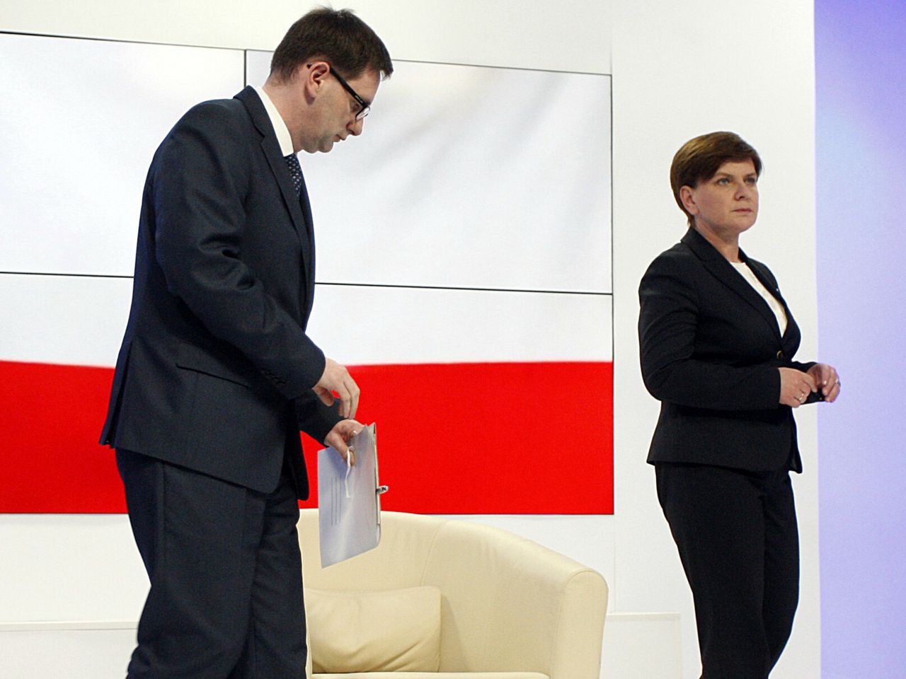 Beata Szydło i Daniel Obajtek