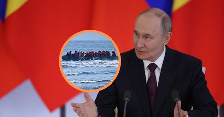 Migranci płyną na Wyspy. Brytyjczycy mówią, w co gra Putin