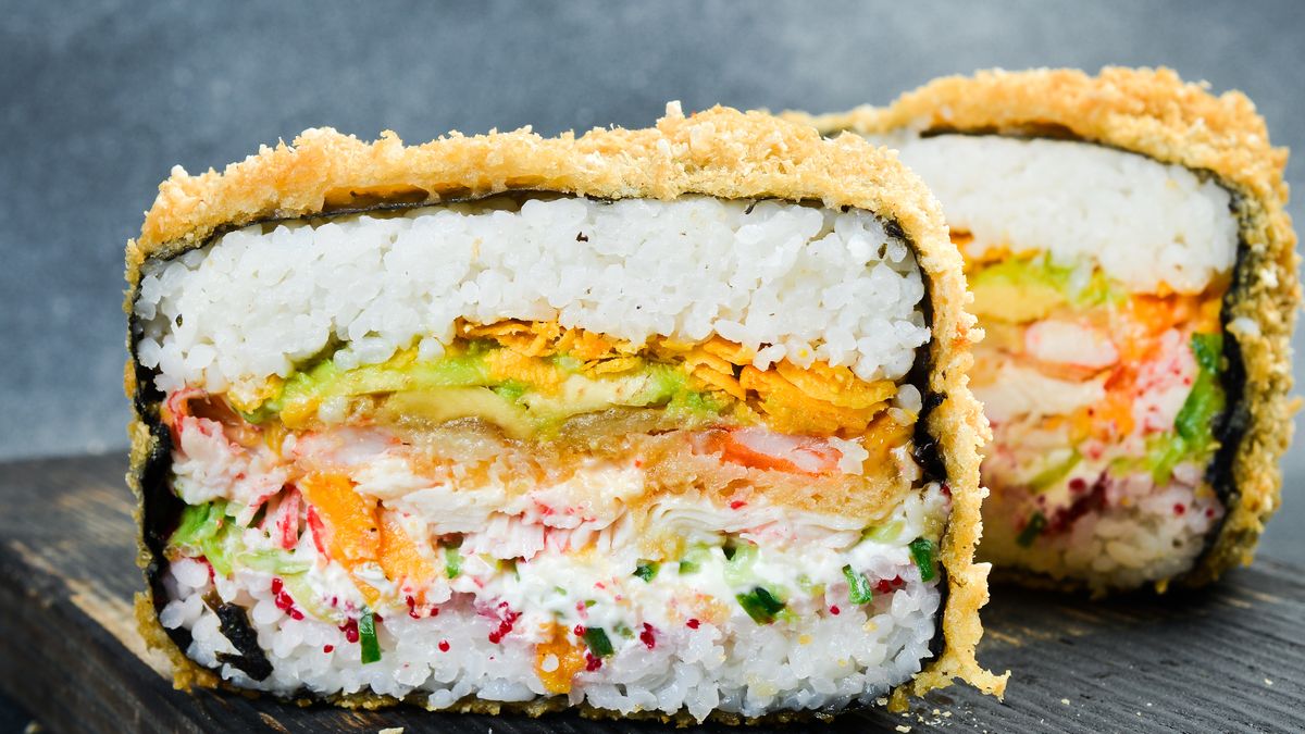Sushi burger to zaskakujące, ale przepyszne połączenie