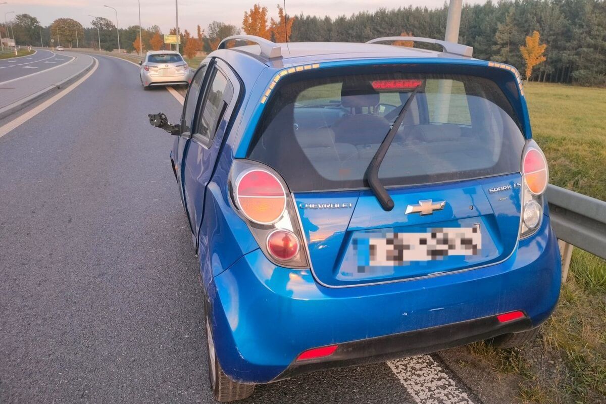 Chevrolet spowodował wypadek