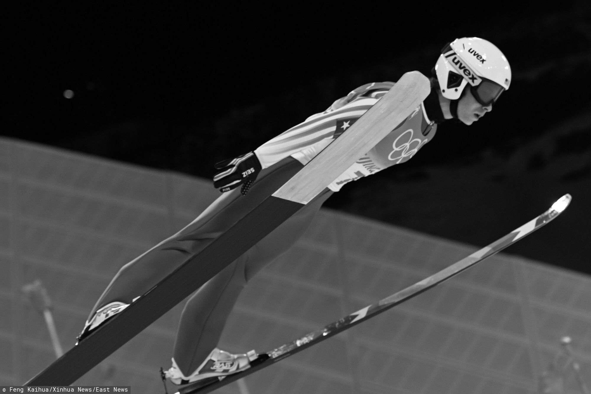 Patrick Gasienica podczas igrzysk olimpijskich w Pekinie