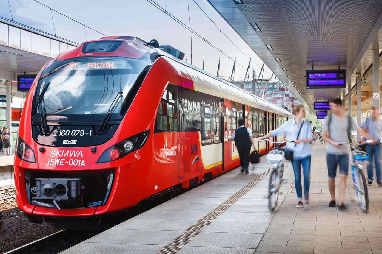 Warszawa. Szybka Kolej Miejska obchodzi urodziny