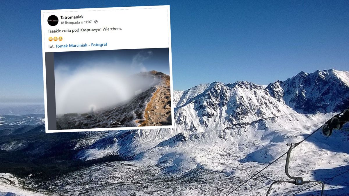 Widmo Brockenu – tajemnicze zjawisko optyczne. Turysta zobaczył 