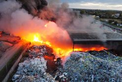 Czarny, gęsty dym nad Piotrkowem Trybunalskim. Alert RCB