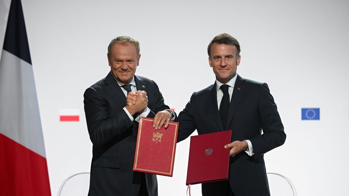 Tusk i Marcon podpisali nowy traktat polsko-francuski