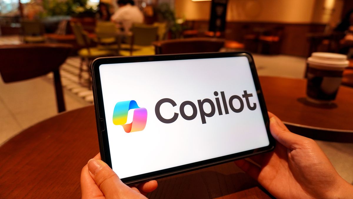 CHINA - 2026/05/05: In this photo illustration, the Copilot logo is displayed on the screen of a smart tablet. (Photo Illustration by Sheldon Cooper/SOPA Images/LightRocket via Getty Images)