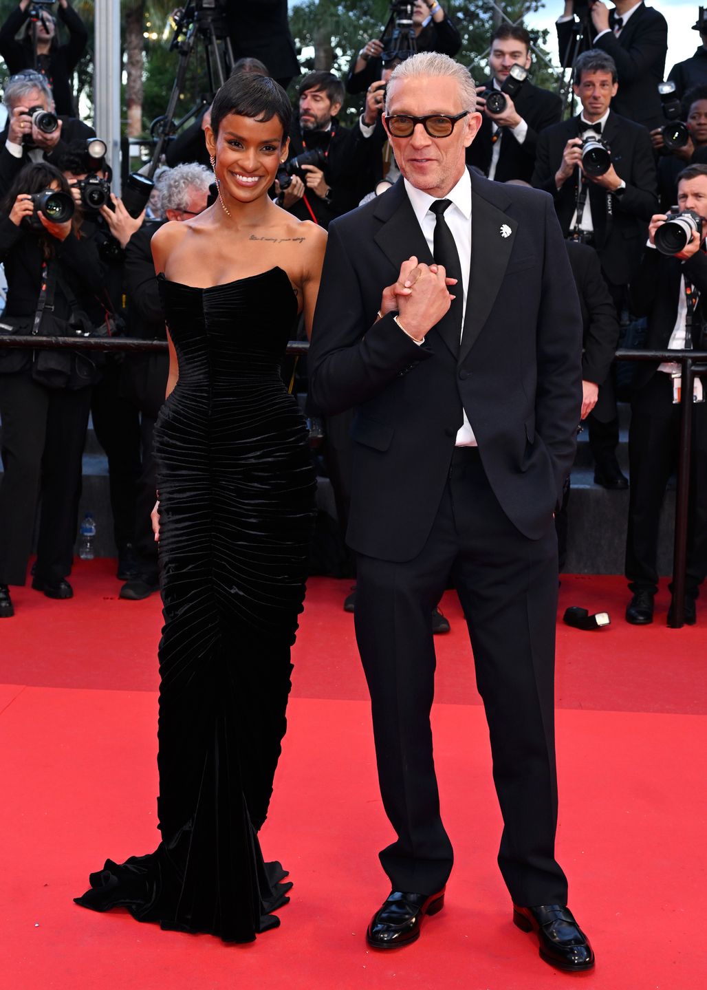Narah Baptista i Vincent Cassel
