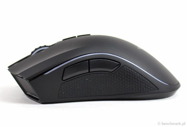 Razer Mamba Chroma - widok od boku