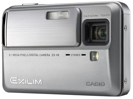 Casio Exilim EX-V8 i EX-Z1080 z funkcją YouTube Best Shot