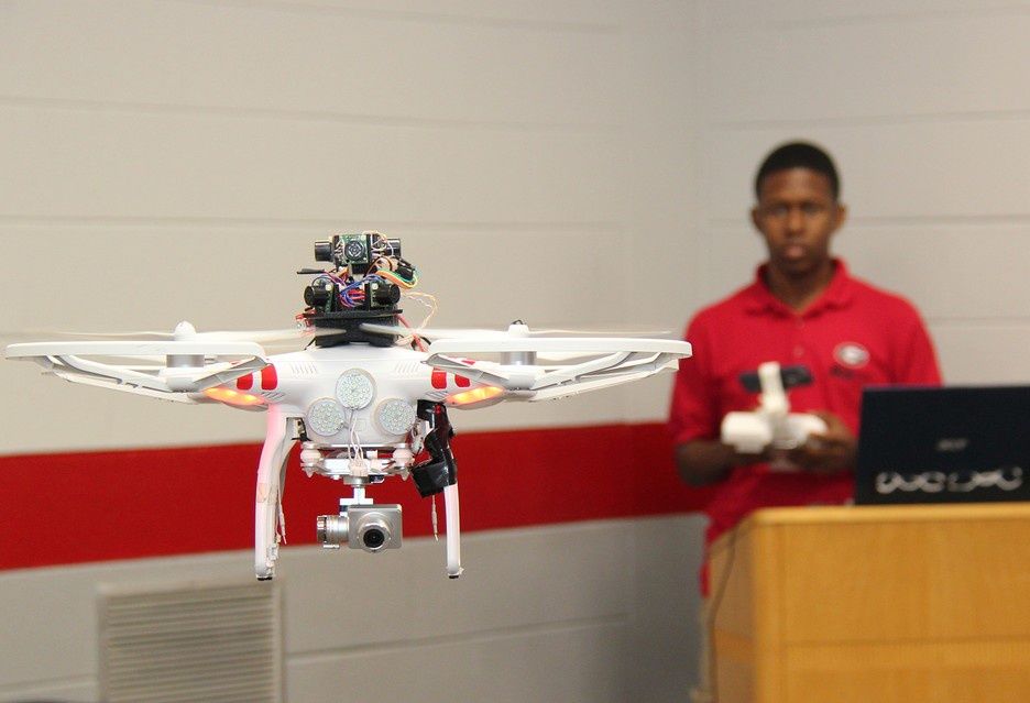 dron sonar