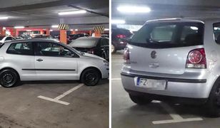 Absolutny mistrz parkowania zajął trzy miejsca na parkingu marketu w Zielonej Górze