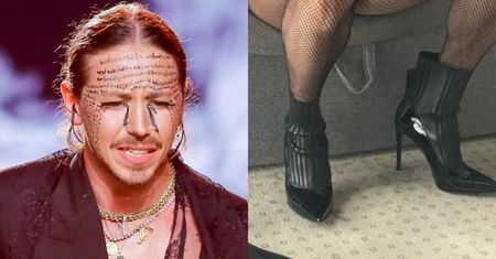 Wyzwolony spod jarzma TVP Michał Szpak w szpilkach ubolewa nad Polską: "Kocham, choć miłość ta coraz trudniejsza"