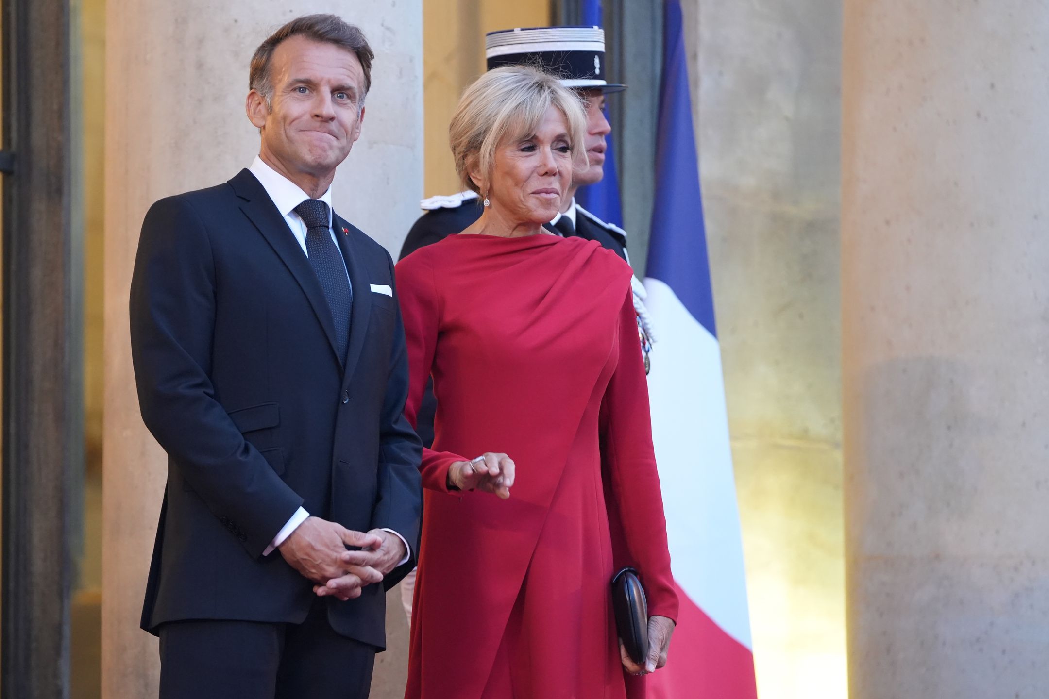  Emmanuel i Brigitte Macronowie