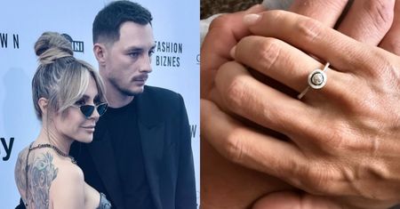 Blanka Lipińska chwali się PIERŚCIONKIEM na serdecznym palcu. W tle miłosna piosenka. "Nie chciałam diamentu, to takie pospolite"